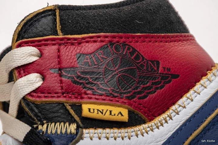1 Union Los Toe Jordan Retro x Angeles High BV1300-146 Blue 0513
